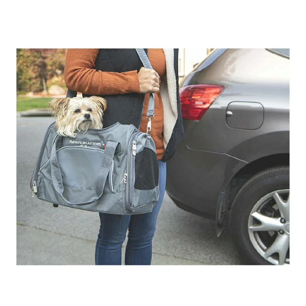 Pet Carrier Airline Approved, Medium, Charcoal